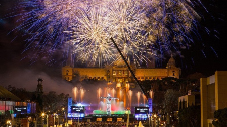 Nochevieja en Barcelona con La Fura dels Baus