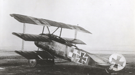 El Fokker Dr.1 Triplano, avión que se hizo famoso gracias al Barón Rojo