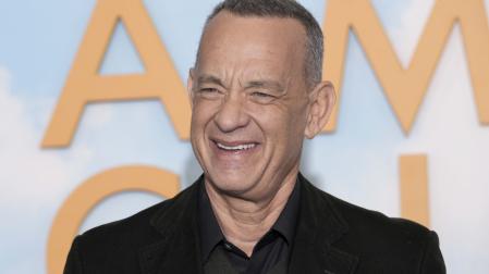 Tom Hanks durante la presentación de "El peor vecino del mundo"