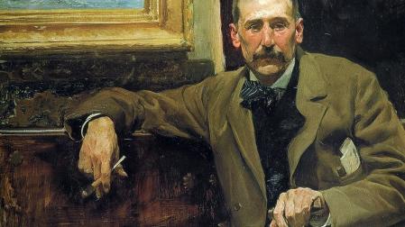 Benito Pérez Galdós por Sorolla