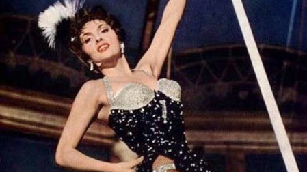 En "Trapecio", Gina Lollobrigida compartió reparto con Burt Lancaster y Tony Curtis