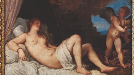 "Danae" (1544-1545), de Tiziano Vecellio