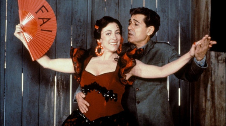 Carmen Maura y Pajares en "Ay Carmela"