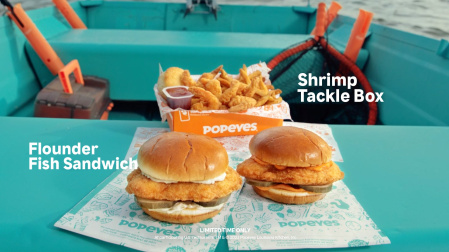 Popeyes® Brings Back Flounder Fish Sandwich and Shrimp Tackle Box to Satisfy Seafood Cravings for Lenten Season