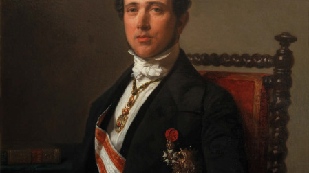 Juan Donoso Cortés, retratado en 1849 por Federico Madrazo