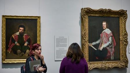 El Museo del Prado y The Frick Collection llegan a un acuerdo para que nueve obras de la colección norteamericana puedan verse a partir de mañana en Madrid en una exposición única.
Obras de Velázquez, Goya y Murillo que no se han visto en nuestro país desde que salieron de España podrán ser admiradas en el Prado gracias a este préstamo excepcional y único.