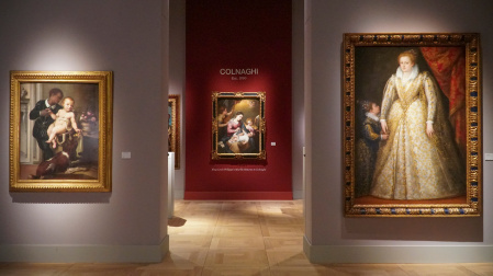 Una imagen de la feria internacional de arte TEFAF