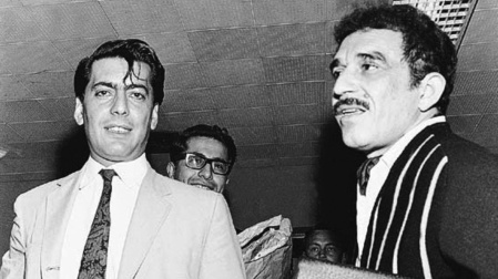 La amistad de Mario Vargas Llosa (izquierda) y Gabriel García Márquez se truncó, de golpe, por un puñetazo del primero al segundo