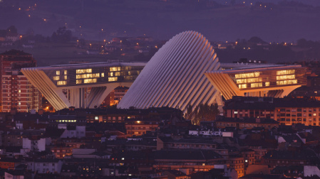 Vista del «skyline» de la ciudad de Oviedo