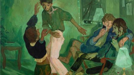 La obra «Four friends» fue vendida en Sotheby’s por 1,5 millones de dólares