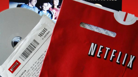 Los icónicos sobres rojos de Netflix 