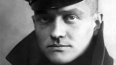 Manfred von Richthofen, el audaz piloto de la Primera Guerra Mundial también conocido como Barón Rojo