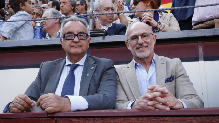 Luis de la Fuente en la Feria de San Isidro de 2023