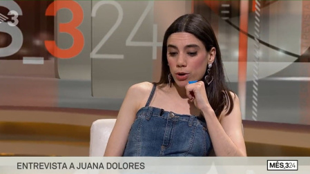 La poeta Juana Dolores, en TV3. "Ojalá le caiga un meteorito a Xavier Trias"