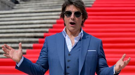 El actor Tom Cruise en un photocall en Roma