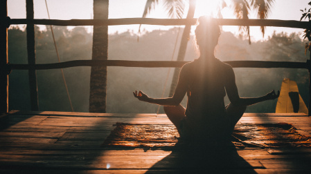 La palabra 'namasté' está muy ligada al yoga