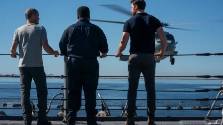 Kelly, Pierce y Krasinski en la última temporada de "Jack Ryan"