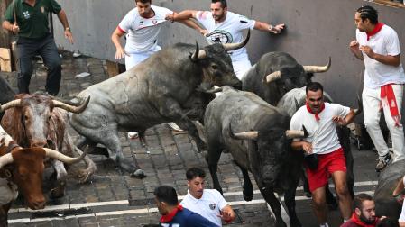 Segundo encierro de los sanfermines 2023