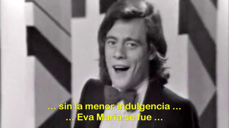 Vídeo de Fórmula V cantando la canción del verano "Eva María"