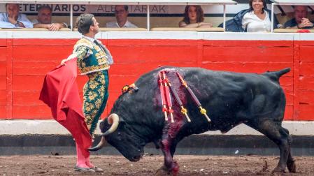 El Juli en su última tarde en Bilbao