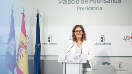 Esther Padilla, portavoz del Gobierno de Castilla-La Mancha 