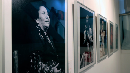 Inauguración de la exposición de fotografías "Flamencas"