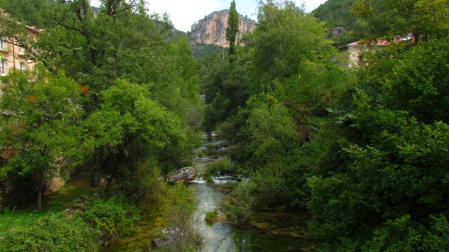 El Real Balneario Solán de Cabras está ubicado en una zona de gran belleza