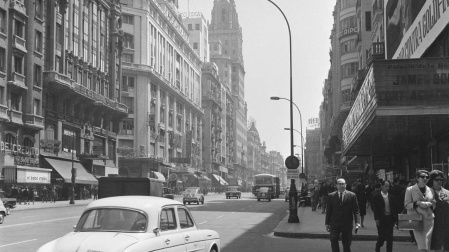 El centro de Madrid en la época que relata el libro