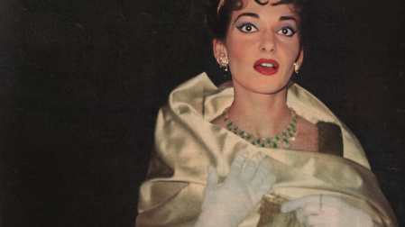 Callas interpretando «Tosca»