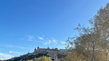 Parque en la rivera del río Tajo (Toledo)