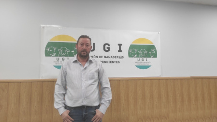 El presidente de UGI, José García de Mateos