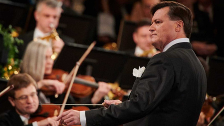 El director Christian Thielemann en el concierto del año pasado