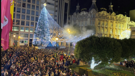 Ciudad de Albacete en Navidad