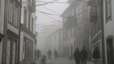 El frío polar llega a Portugal y lleva nieve a sus picos más altos