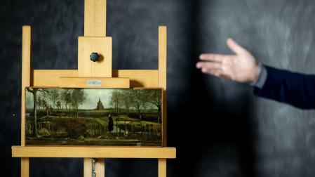 Stolen Van Gogh's 'Spring Garden' returned to Groninger Museum