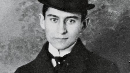 El escritor Franz Kafka