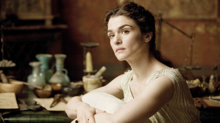 Rachel Weisz se convirtió en Hipatia de Alejandría en la cinta de Amenábar ("Ágora", 2009)