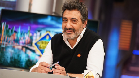 Juan del Val en el plató de 'El Hormiguero'