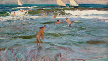 "Niños en la playa", de Sorolla