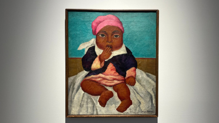 Dos retratos infantiles pintados por Diego Rivera emergen en Nueva York después de décadas