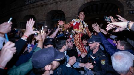 Corrida de toros de la Feria de Fallas, con toros de Jandilla y Vegahermosa para José María Manzanares, Talavante y Roca Rey.