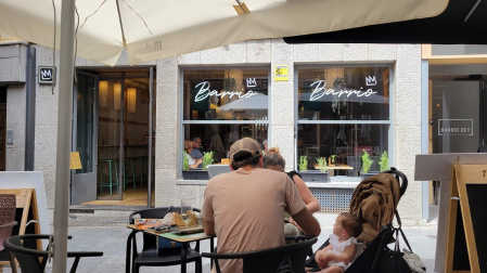 Restaurante Barrio de la ciudad de Toledo