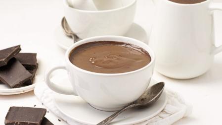 Una taza de chocolate