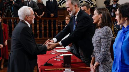 El escritor español Luis Mateo Díez recibe hoy el Premio Cervantes 2023