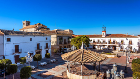 Plaza de Villarrubia de Santiago (Toledo)