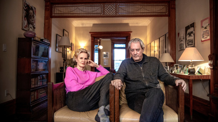 Paul Auster y Siri Hustvedt