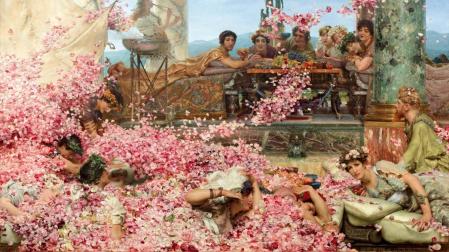 "Las rosas de Heliogábalo", de Sir Lawrence Alma-Tadema