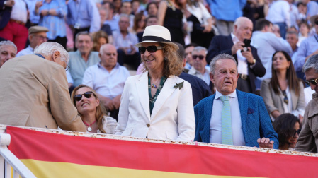 La Infanta Elena, en los toros en Las Ventas