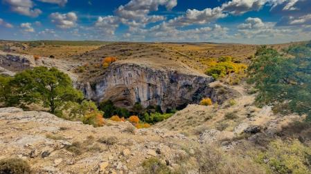 Uno de los cañones del Parque Natural del Barranco del Río Dulce