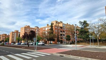 Varios edificios de viviendas en el barrio del Polígono de Toledo